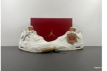 Hyperoad X AIR JORDAN 'WHITE' 4 LEVI'S 1003